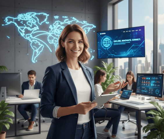 科技与旅行类网站